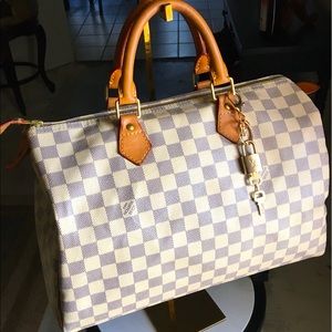 Louis Vuitton speedy 35 Damier Azur